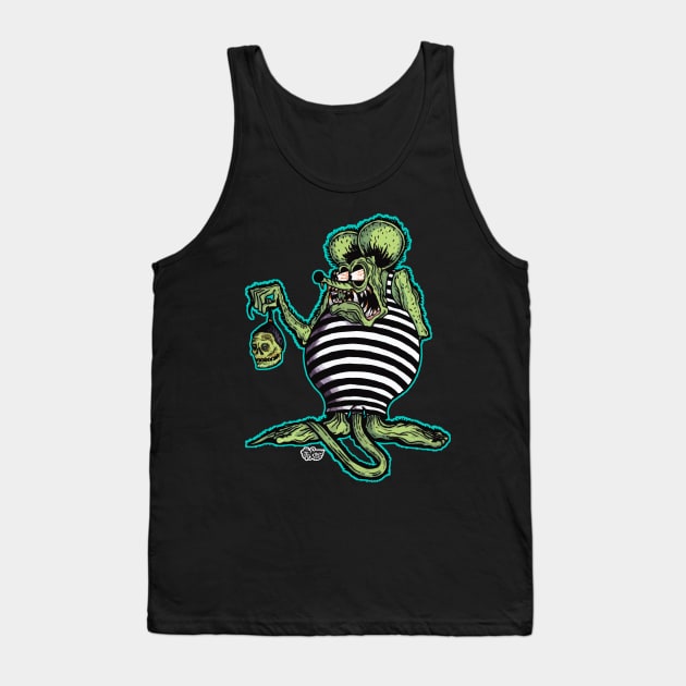 Rat Fink Tank Top by The Art of Sammy Ruiz